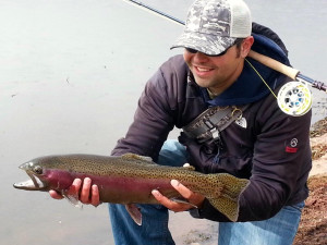 utah fly fisihng, utah fishing, falcons ledge, rainbow, trout, orvis